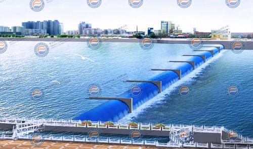 Rubber Dam for River Engineering